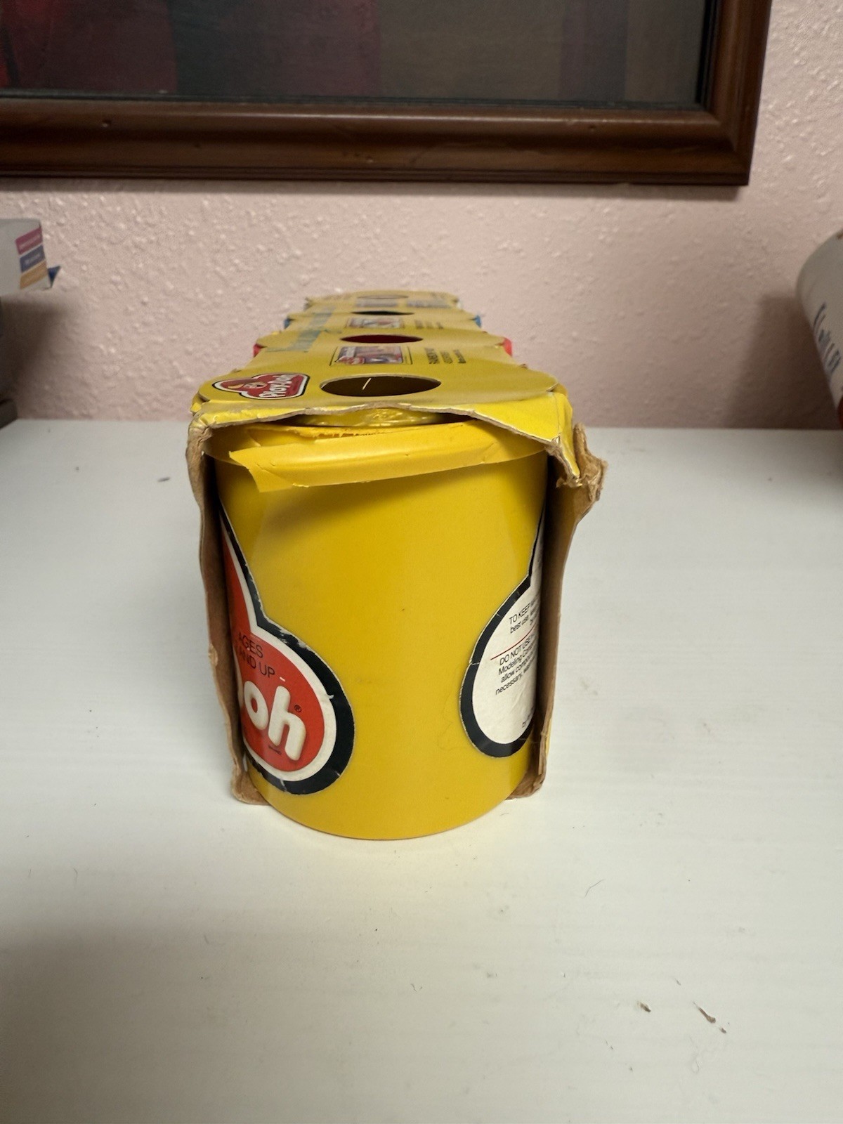 Vintage 1987 4 Pack Of Playdoh
