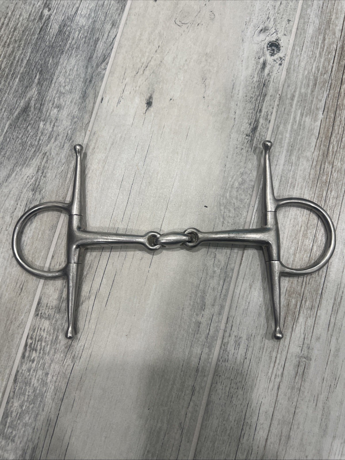 Five And Three-Quarter Double Jointed, Non-Collapsible Full Cheek Bit
