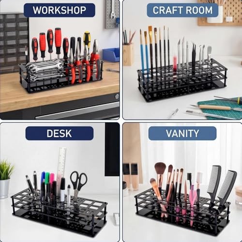 63 Holes Screwdriver Storage Rack, Organizers, Portable Tool Box, Workshop