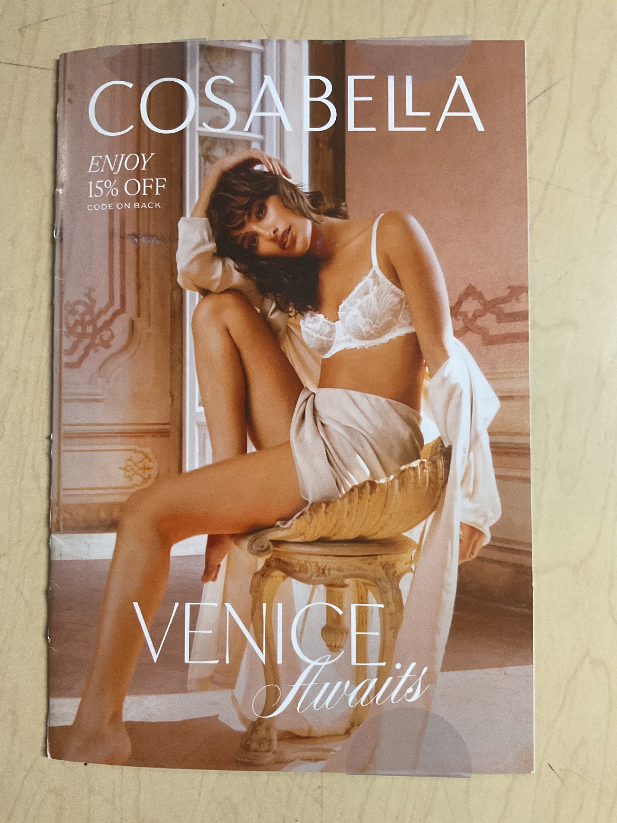 2025 Cosabella booklet sexy cover " Venice Awaits "