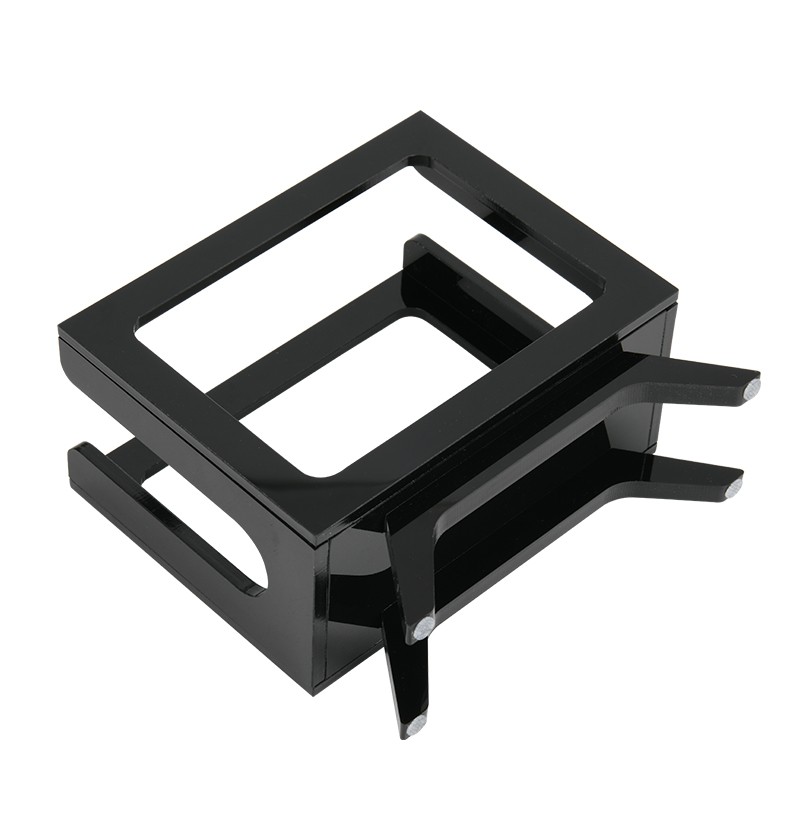 Acrylic Retro TV Desktop Mount Stand Bracket for JBL GO3 GO4 Bluetooth Speaker