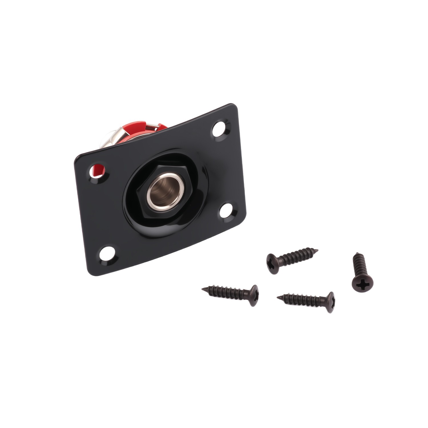 Les Paul SG Style Square Electric Guitar Input Output Jack Plate Jack Socket