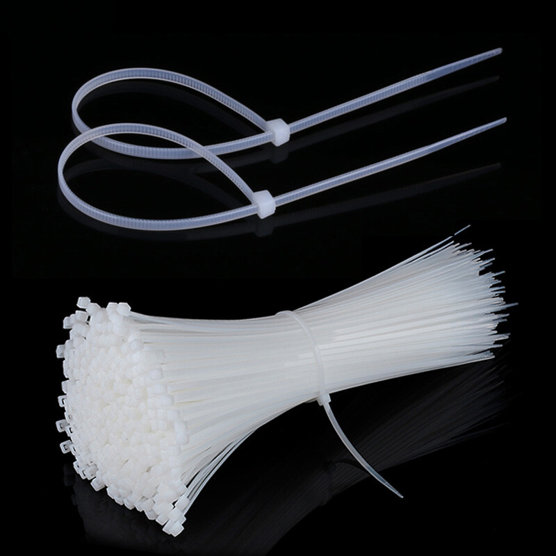 10mm Self-Locking Plastic Nylon Cable Ties Zip Ties Wrap Wire Cord Zip Tie Strap