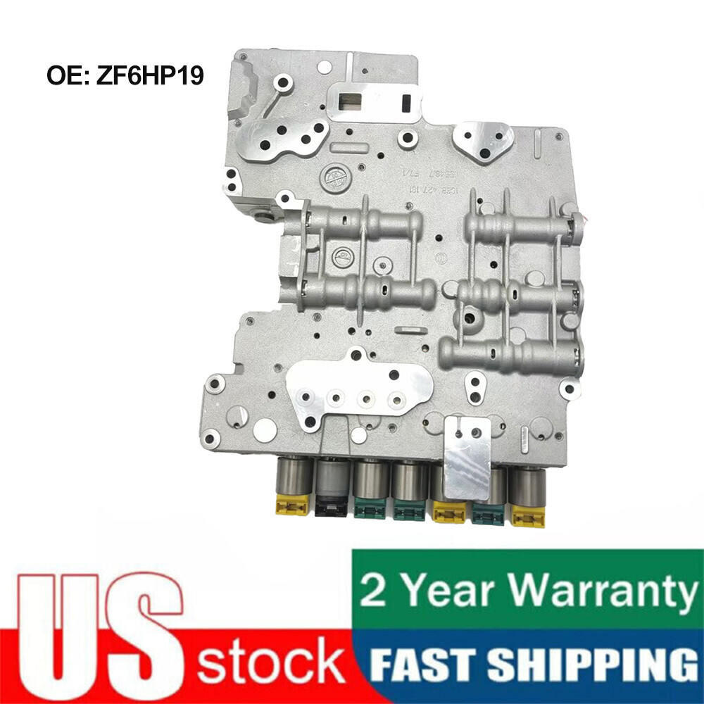ZF6HP19 6HP21 6HP26 Transmission Valve Body w/ Solenoids For BMW Jaguar Hyundai