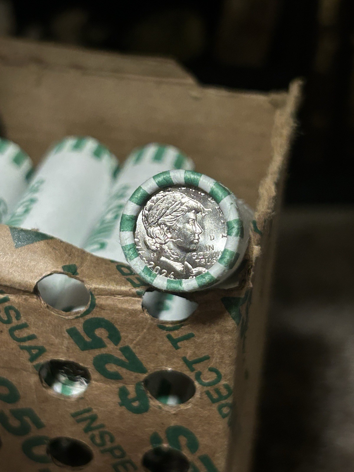 Roll Of Semi-Q 2026-D Emerging Liberty Dimes