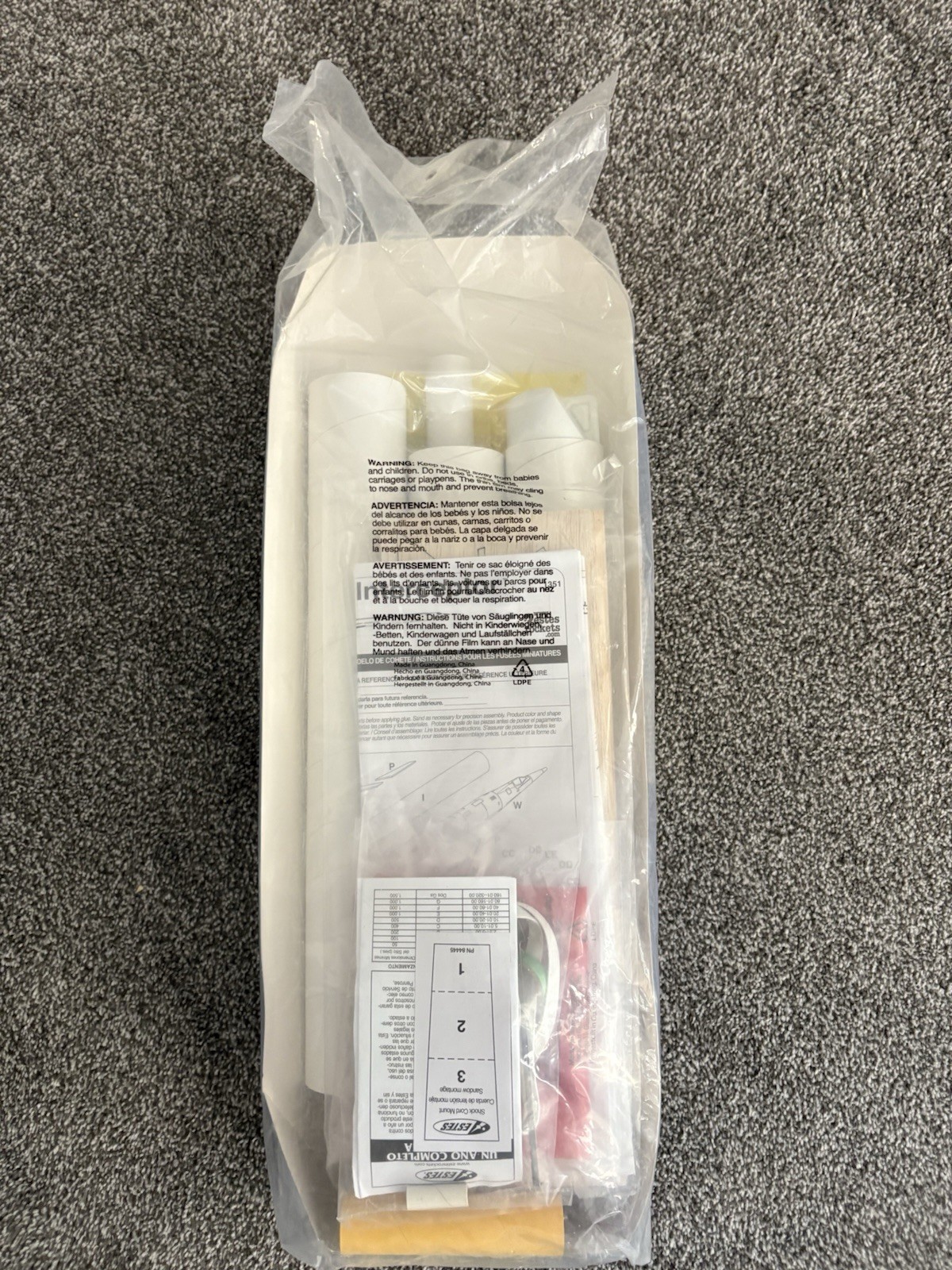 Estes Cosmic Interceptor Model Rocket Kit (Hard To Find)