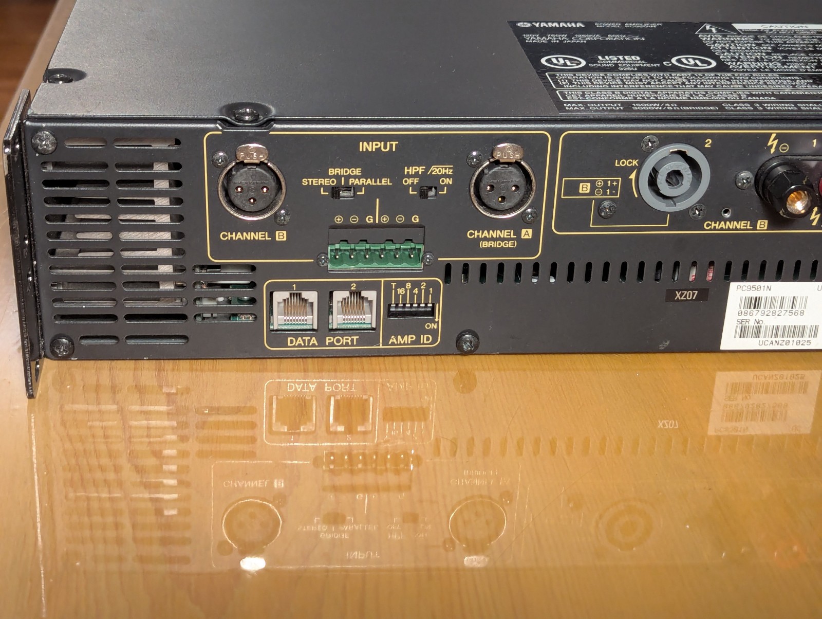 Yamaha PC9501N Power Amplifier - Fully Tested