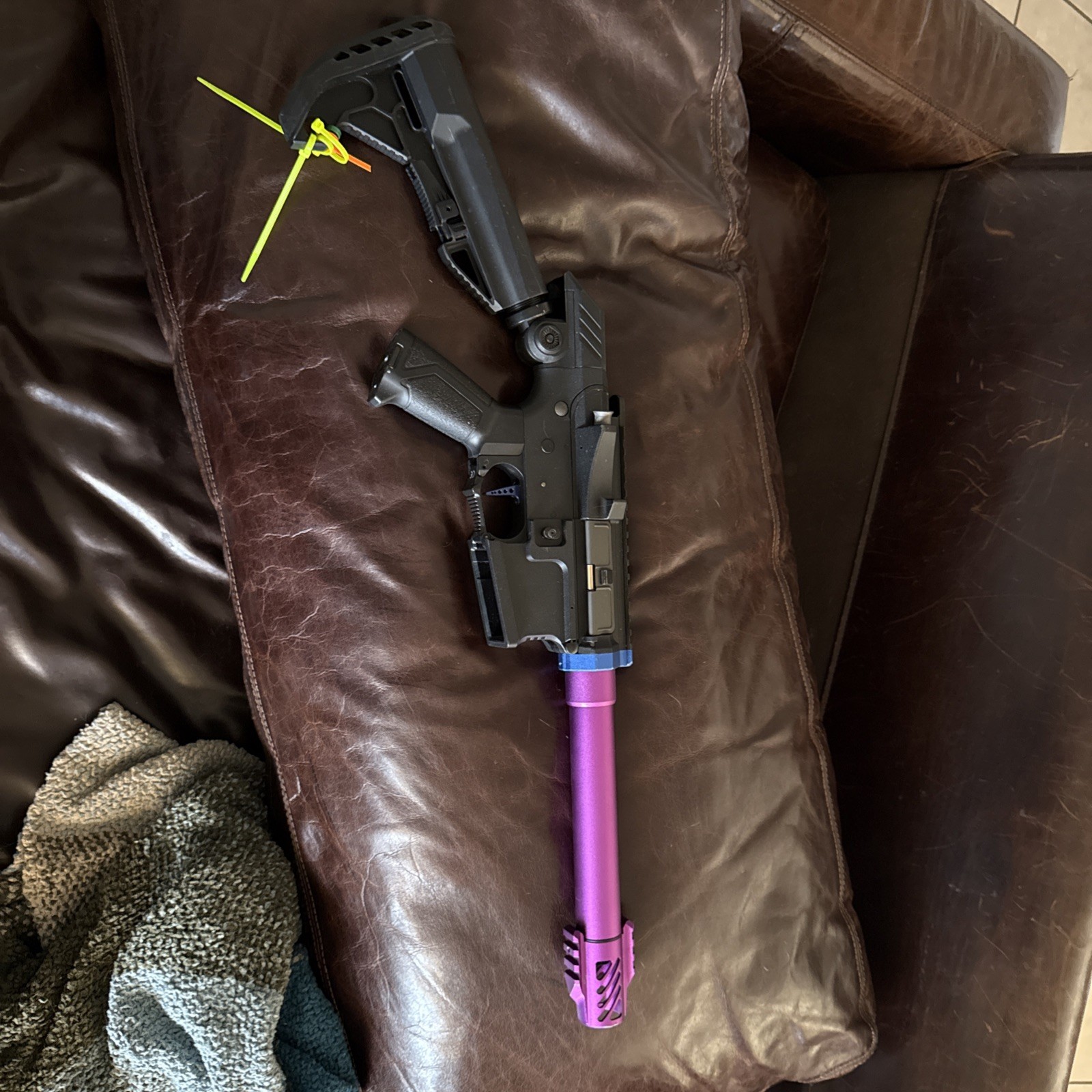 Custom Airsoft Gun (Gate Pulsar S) any fps you want with Tracer Package and mags