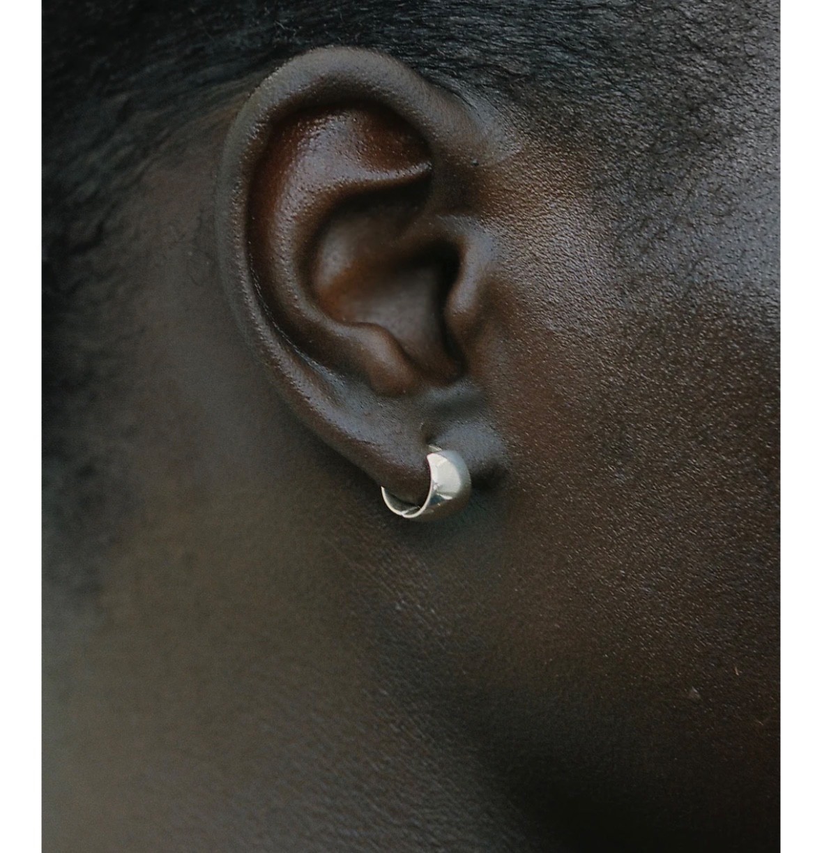 sapir bachar 925 sterling silver helix hoops earrings