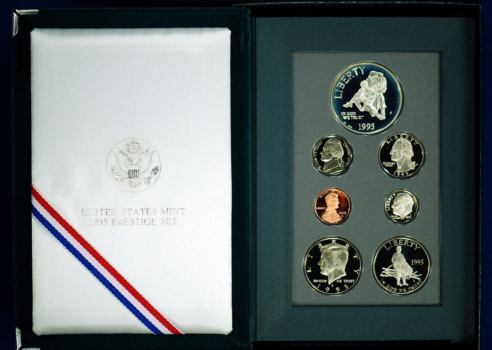 1995 PRESTIGE Proof Set. U.S. Mint Made. As Pictured.
