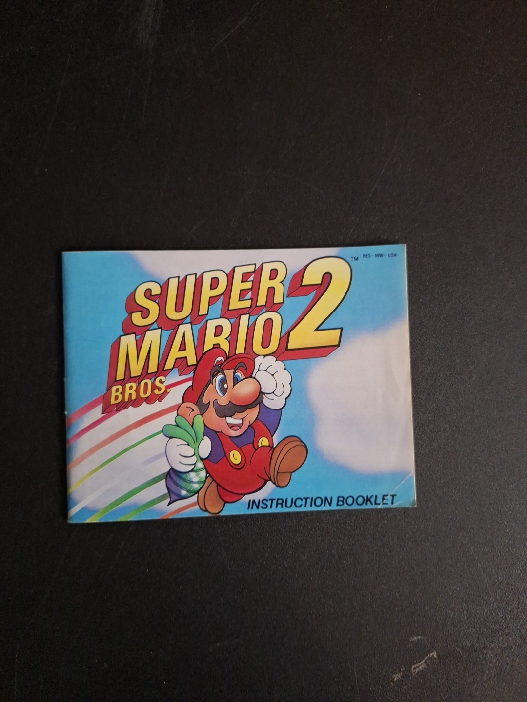 Super Mario Bros 2 (Nintendo, NES) Instruction Booklet, Manual Only