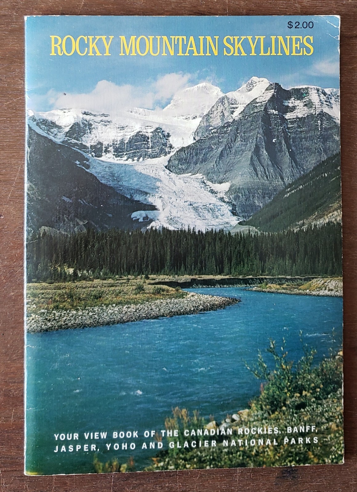 Rocky Mountain Skylines 1979 Pamphlet 7"x10"  24 Pages Canadian Rockies Banff