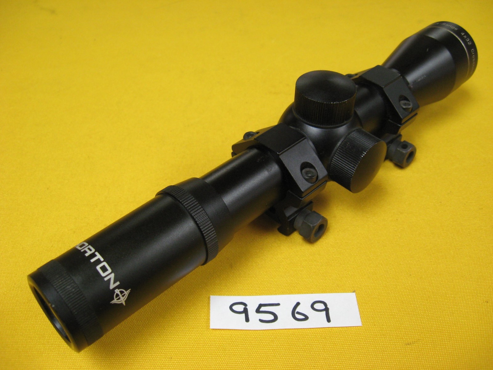 Horton Crossbow Scope SS047 Mult-A-Range 4x32 (5 Line) with Rings +