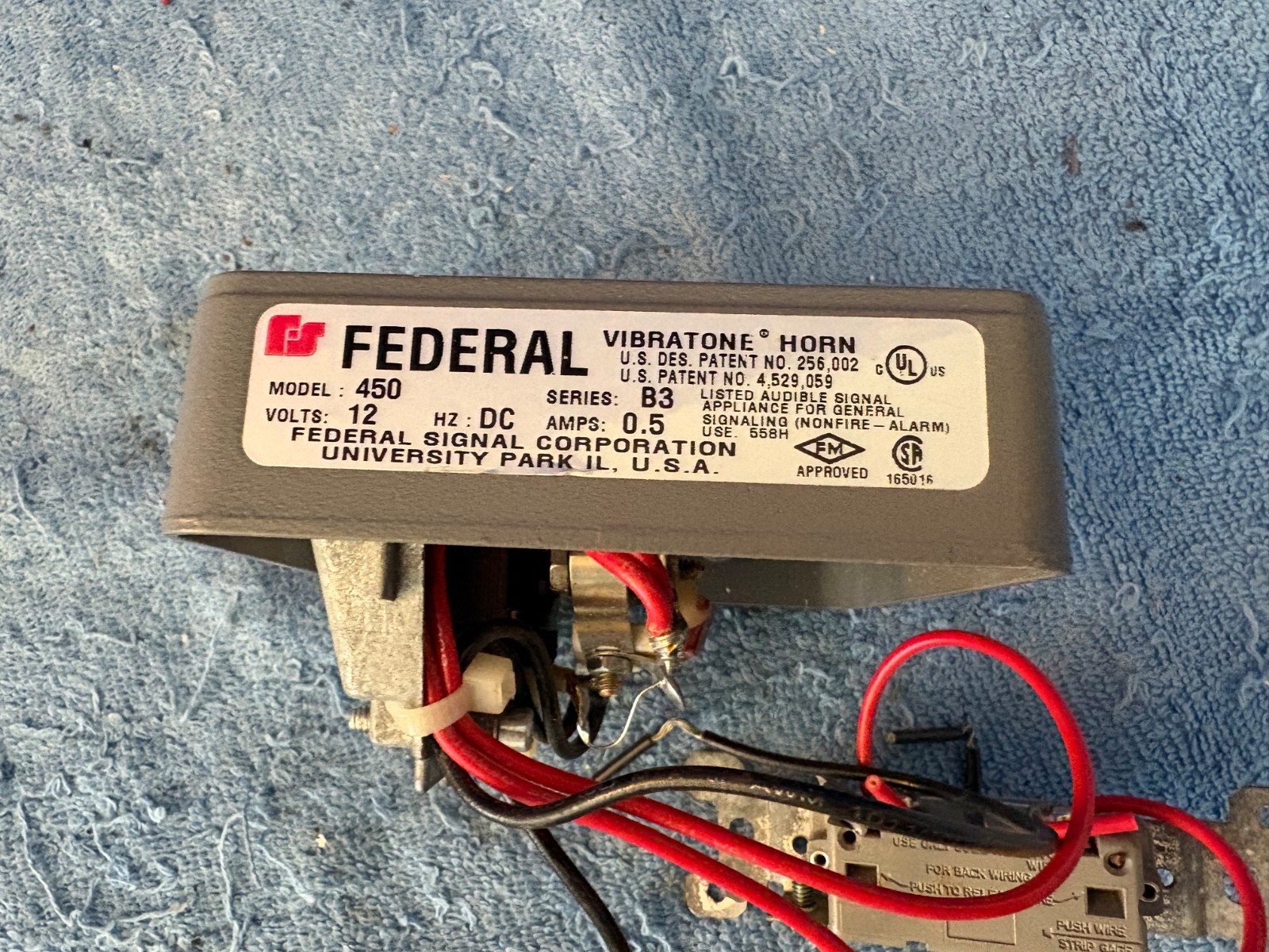 Federal Vibratone Electronic Horn 450