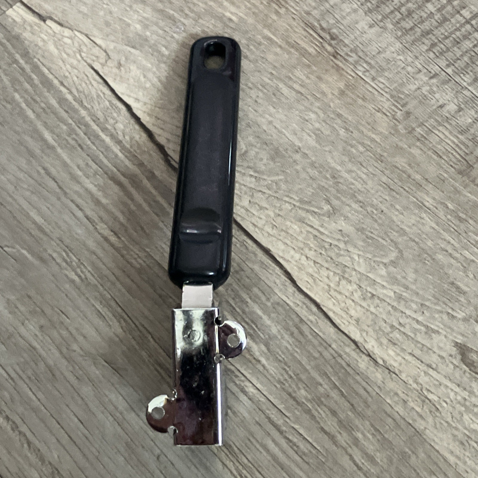 ECKO Black Handled Manual Pull Through Knife Sharpener Kitchen USA Vintage