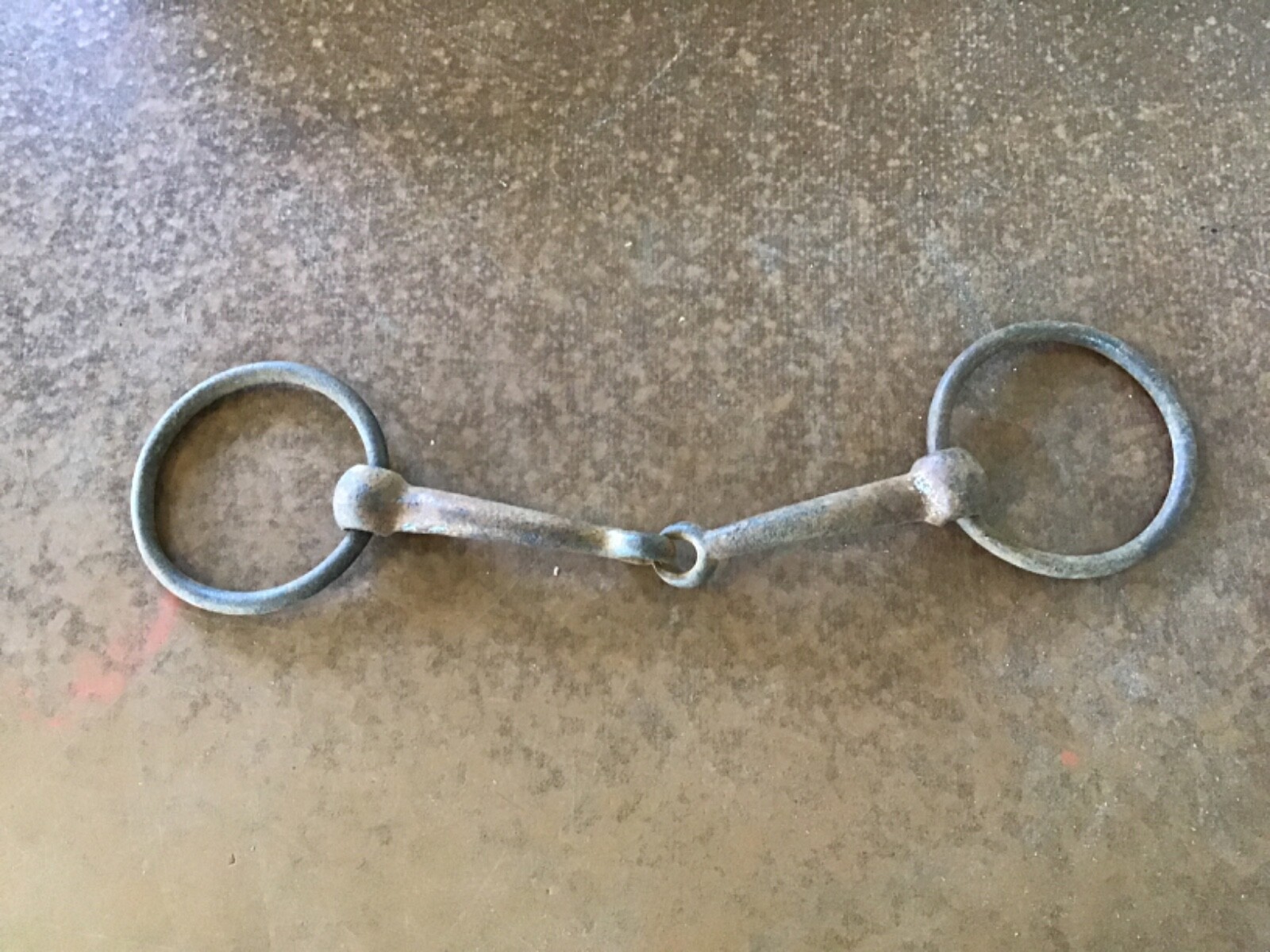 Rustic O-ring Snaffle Bit ~ Horse Decor, Crafts, Western, Farmhouse