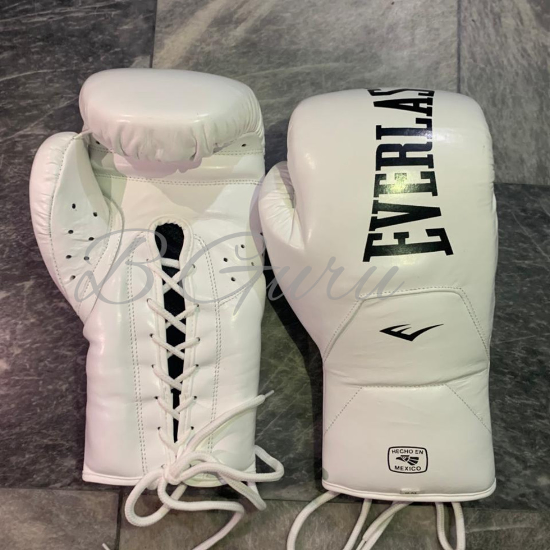 Everlast Elite boxing gloves Lace Up Pro Sparring Gloves 8oz-16oz