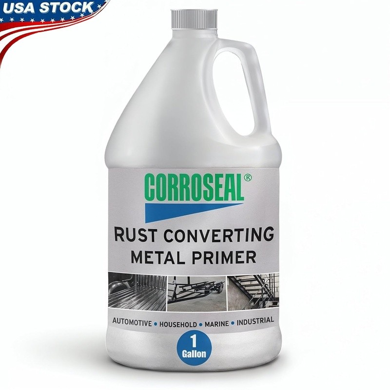 Water Based Rust Converter & Metal Primer Marine Automotive Household Use