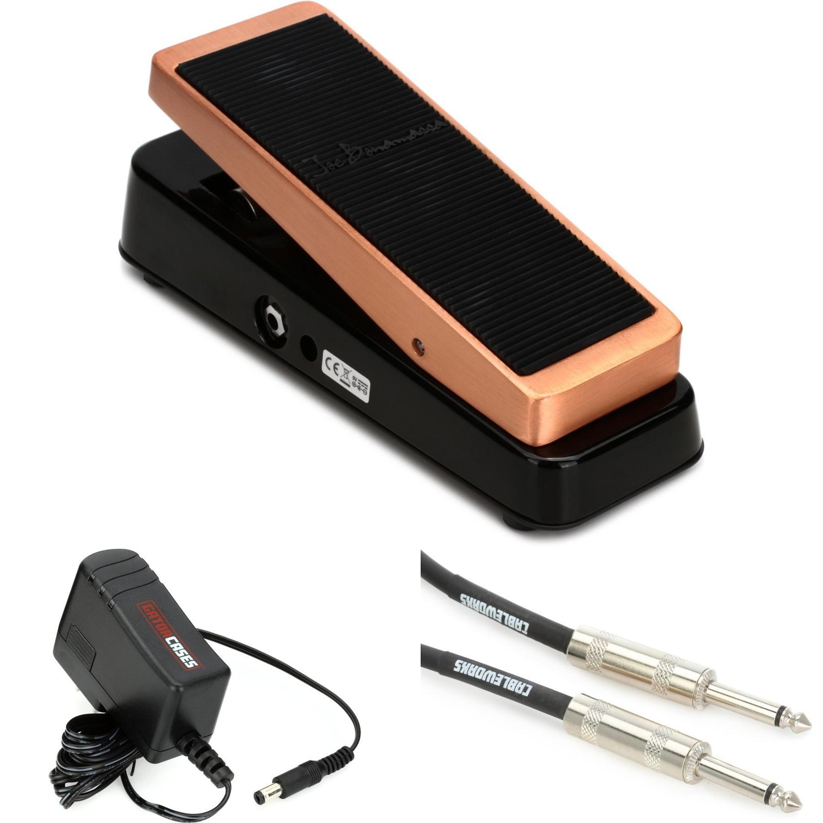 Dunlop JB95 Joe Bonamassa Signature Cry Baby Wah Pedal with Power Supply and