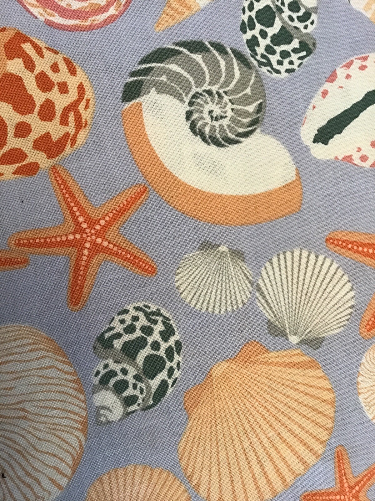Fabric Seashell Cabana 5973, sold by the yard