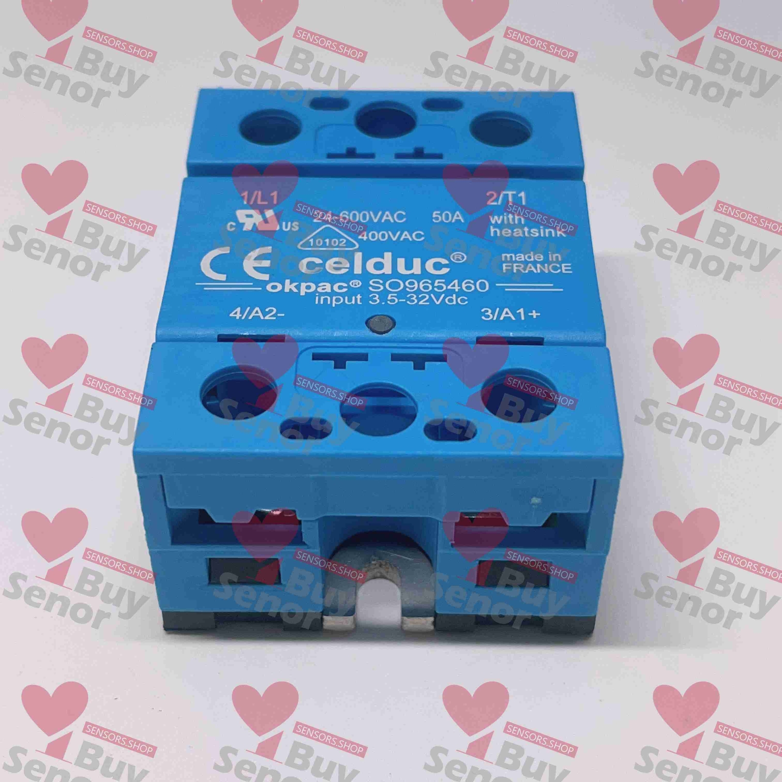 1pc Solid State Relay 3.5-32VDC 50A/24-600VAC For Celduc Okpac SO965460