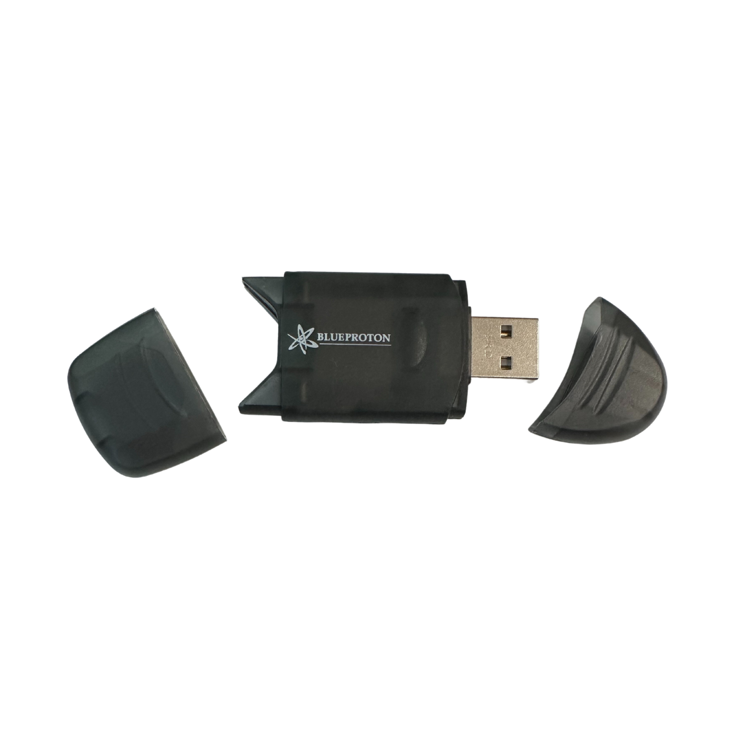 BlueProton SDHC USB Card Reader Writer for SD SDHC (MiniSD MicroSDHC w/ adapter)