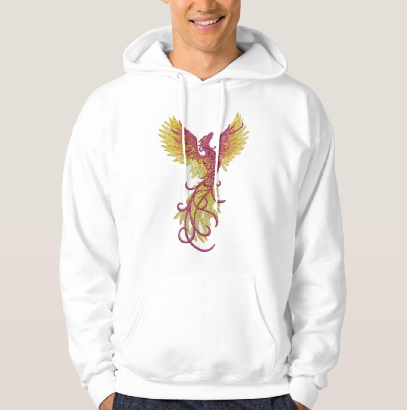 Phoenix Ascends Embroidered Patch