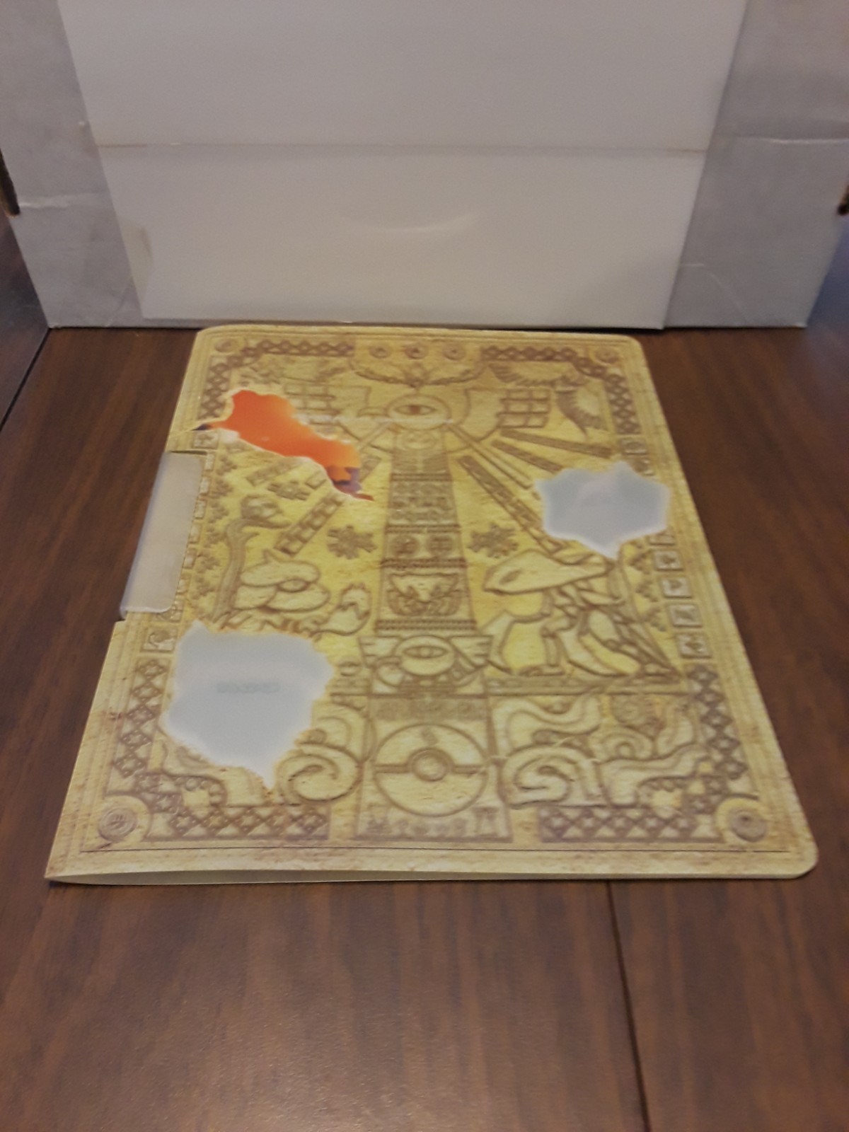 EMPTY -  Neo File 2 Folder w/ with 1 Page No Inserts - Pokemon Card US