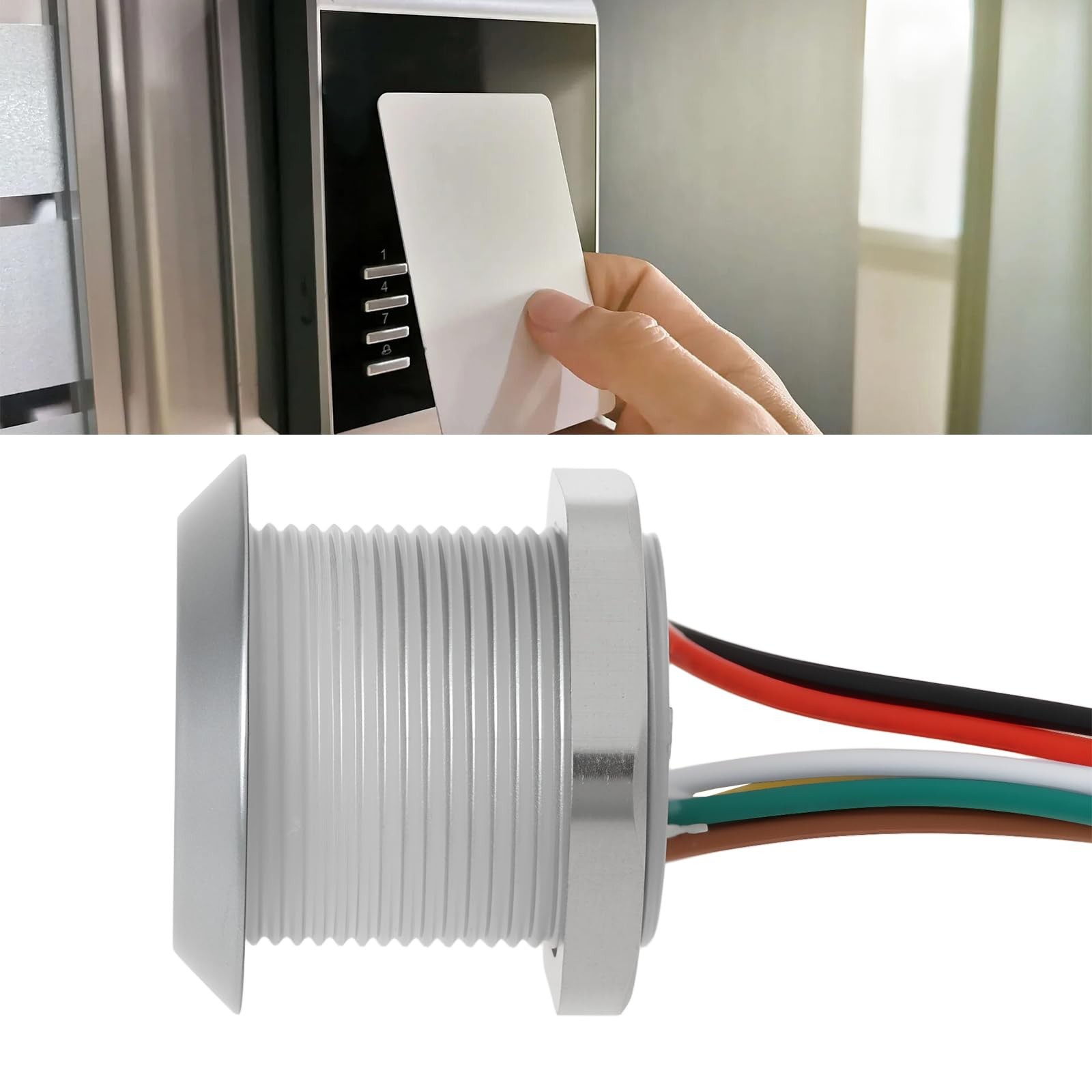 Weatherproof Access Control RFID Proximity Card Reader 12V 25K EM4100 1 PCS