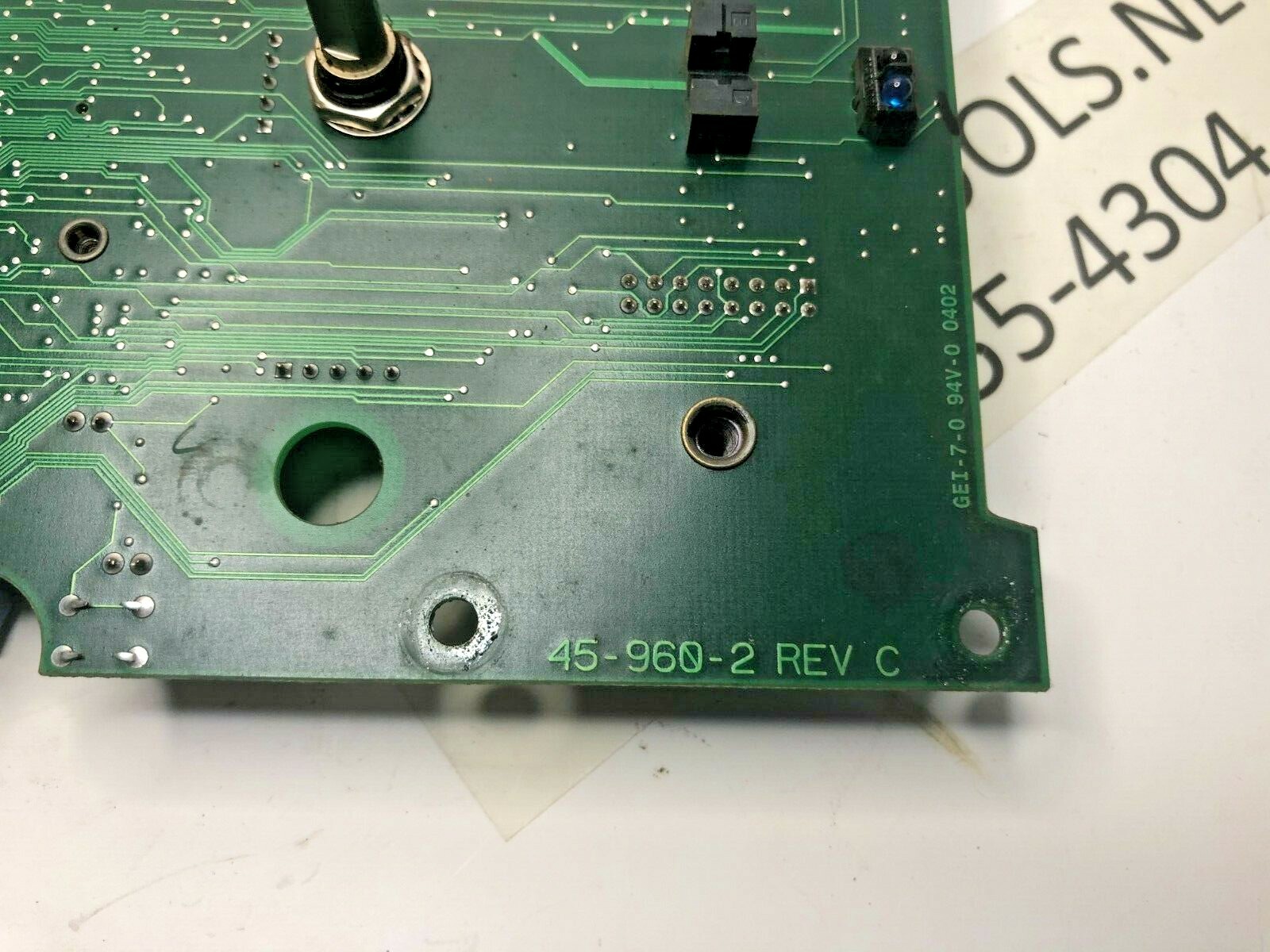 Hunter Alignment DSP500 Sensor Head PCA Transducer Control Board 45-961-1 P288