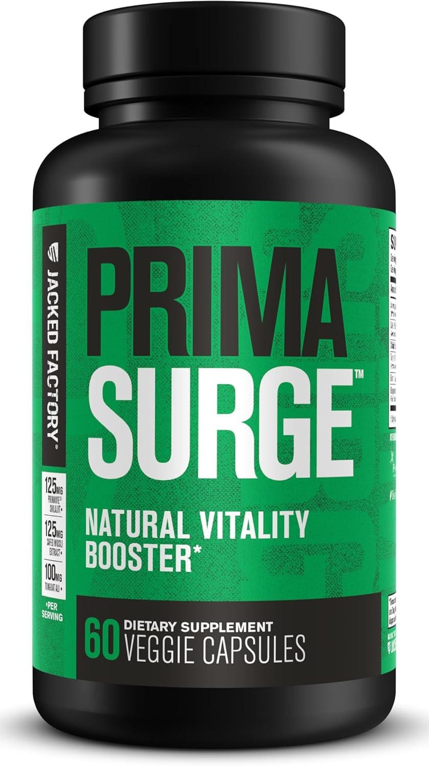 PRIMASURGE - Potenciador de testosterona natural, crecimiento muscular y fuerza