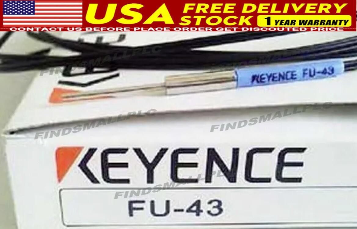 Keyence FU-43 Fiber Optic Sensor Reflective FU43 New  US Free TAX