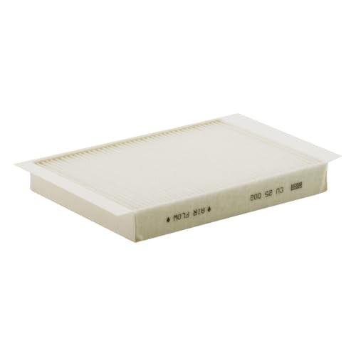 CU 25 002 Automotive Cabin Air Filter, Car and Truck Passenger Compartment