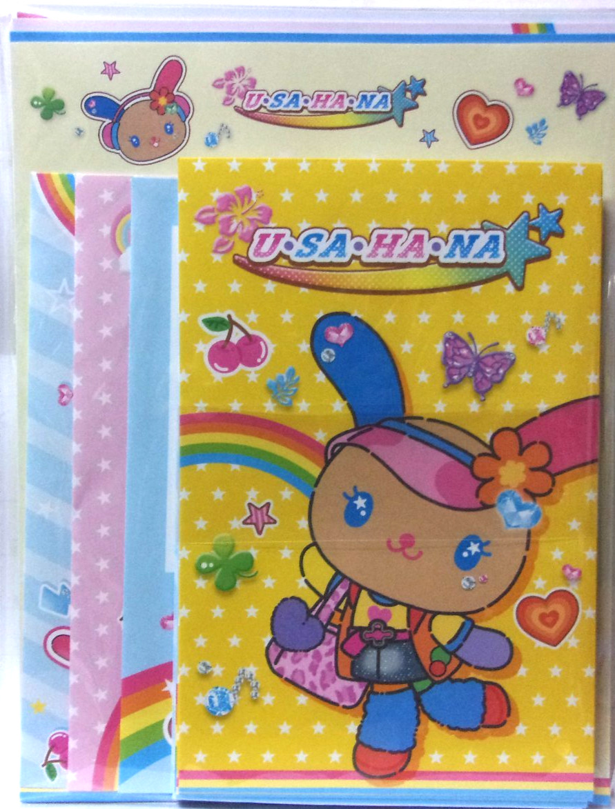 Sanrio Usahana Pop Gal Volume Letter Envelope Set Made in Japan 2026