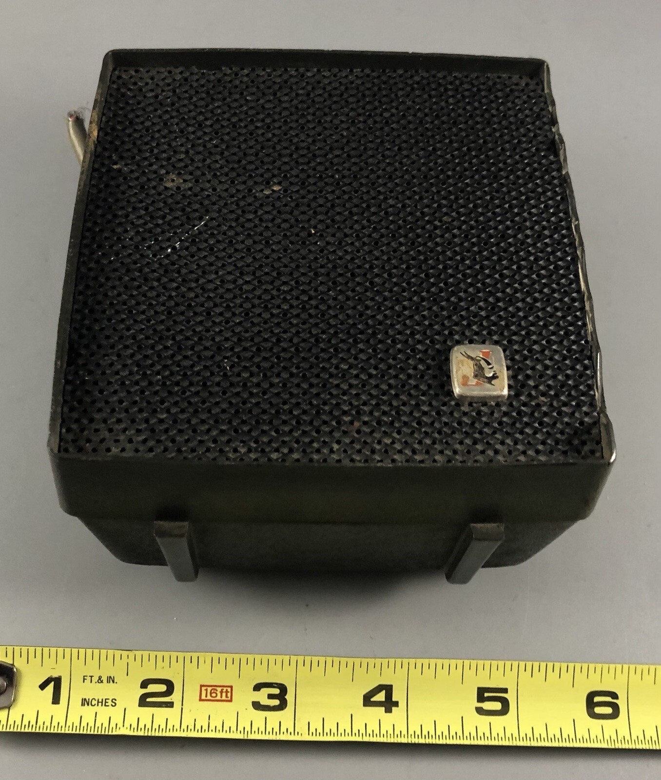 Vintage EF Johnson External Speaker, 250-0064-001, Untested/parts A2.4