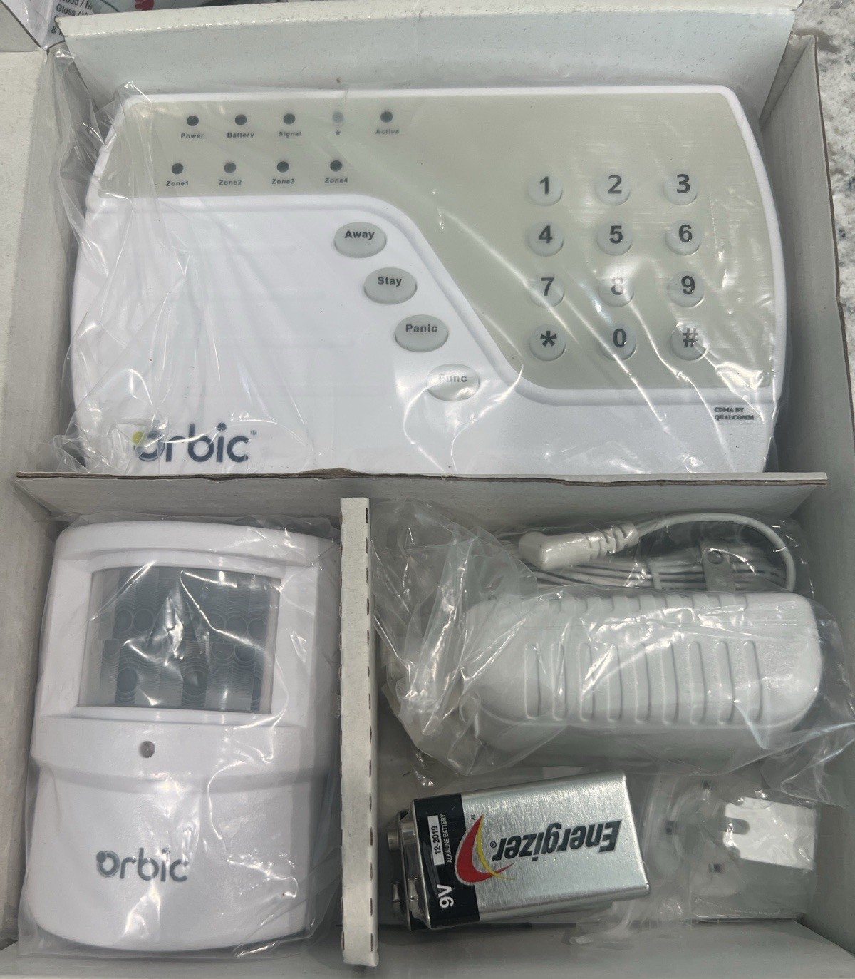 Orbic Alarm System by Straight Talk  AX54N Remote Batteries not included