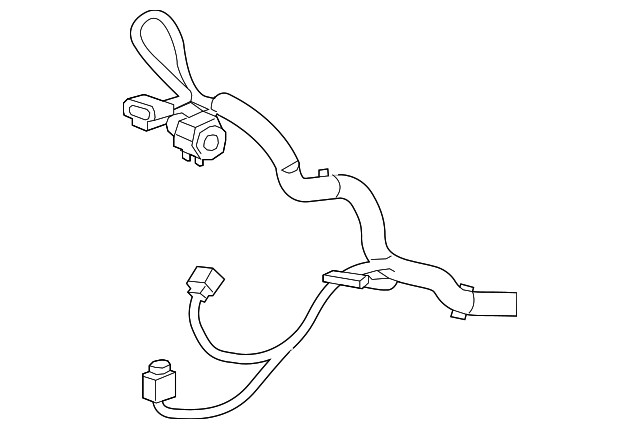 Genuine GM Forward Lamp Wiring Harness 84087260
