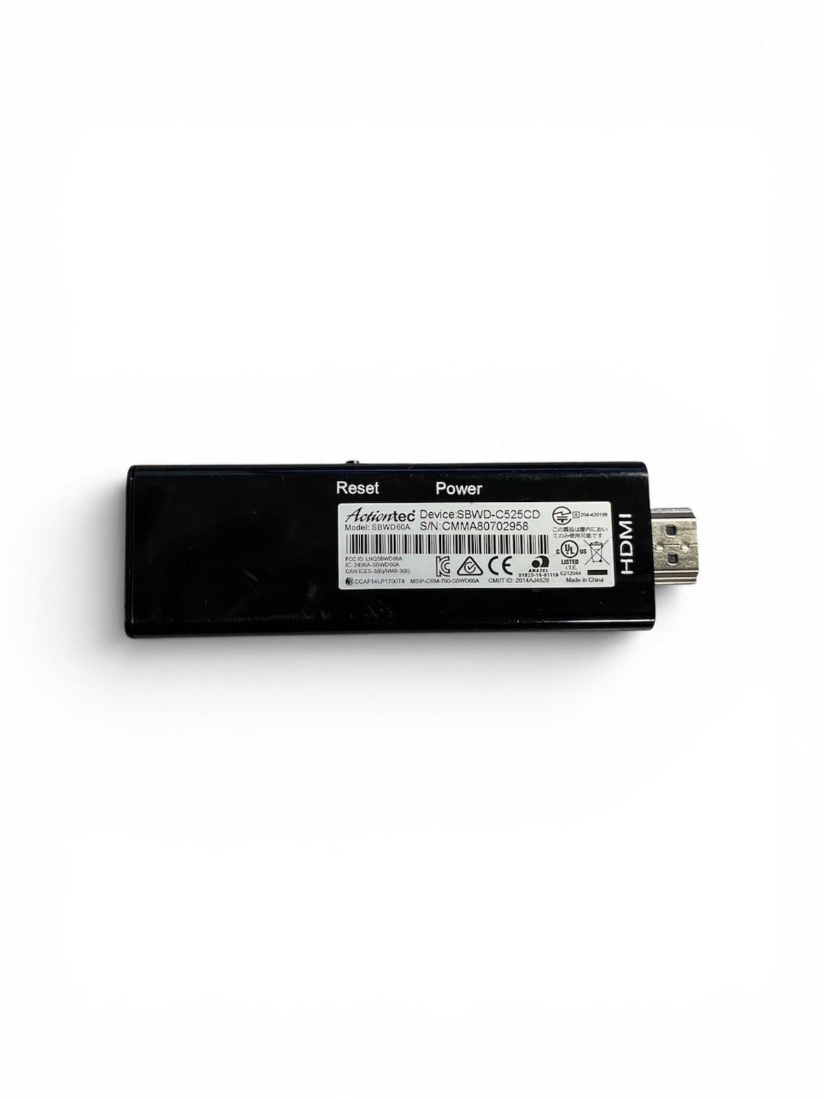 Actiontec ScreenBeam Mini2 (SBWD-C525CD) Wireless Display Receiver HDMI 1080p HD