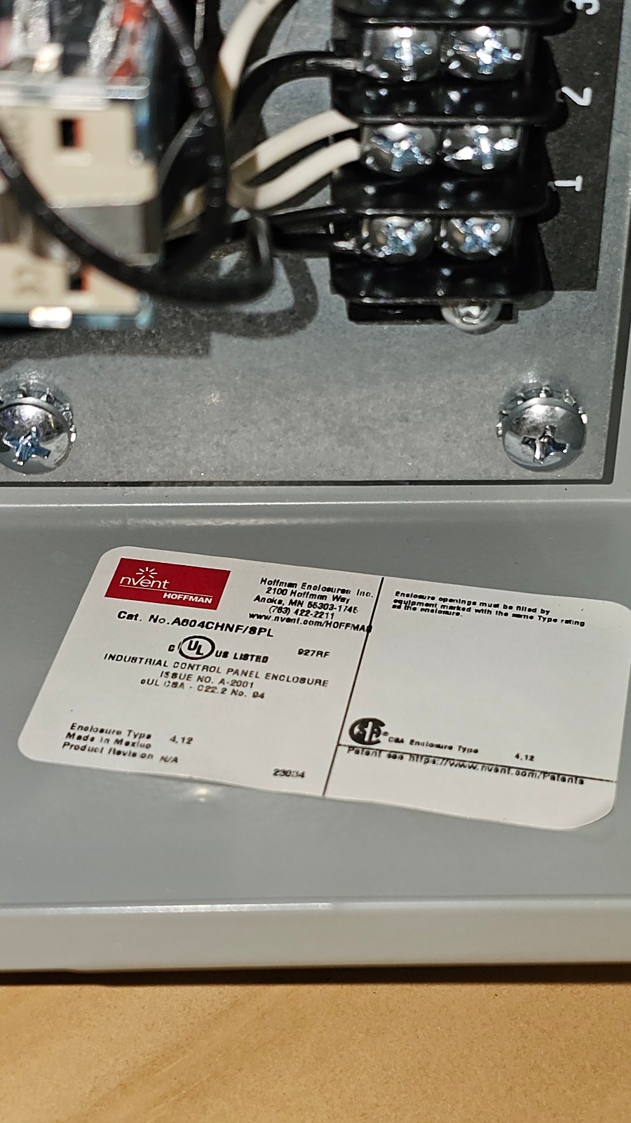 Veeder-Root 0790095-001 Overfill Alarm Acknowledgement Switch Reset Box