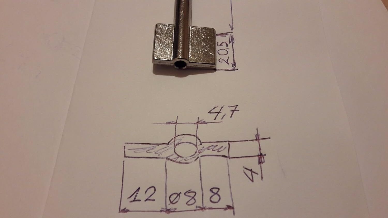 SMSK2D /Safe Key blank