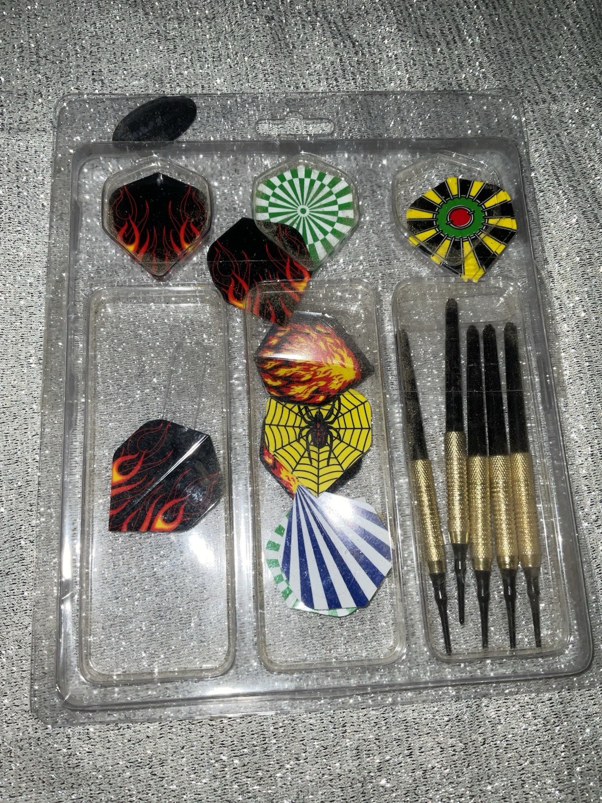 MaxMau Soft Tip Dart Lot 5 Plus Extra Flights See Pics