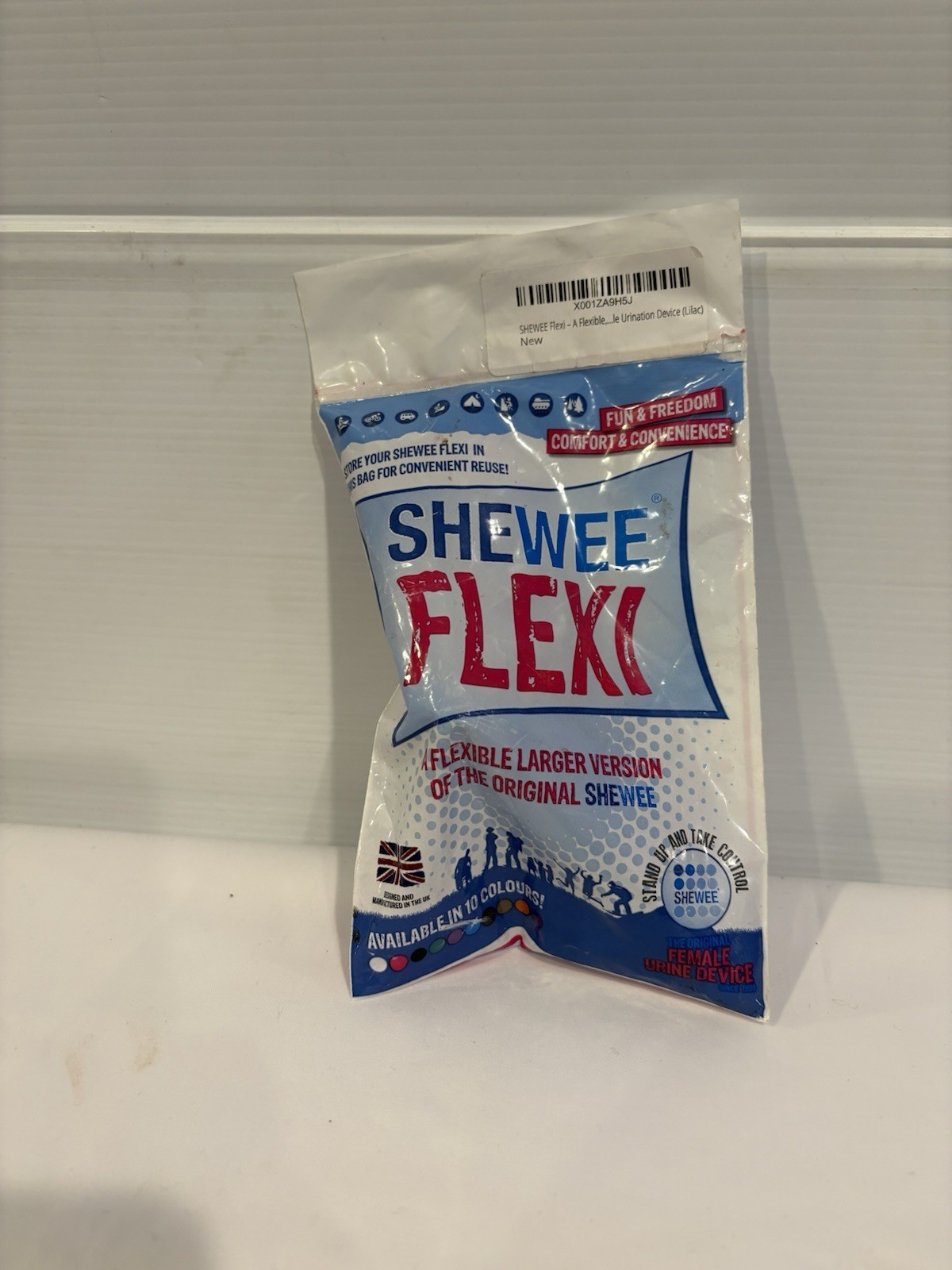 SheWee Flexi, female Flexible urination device (blue)