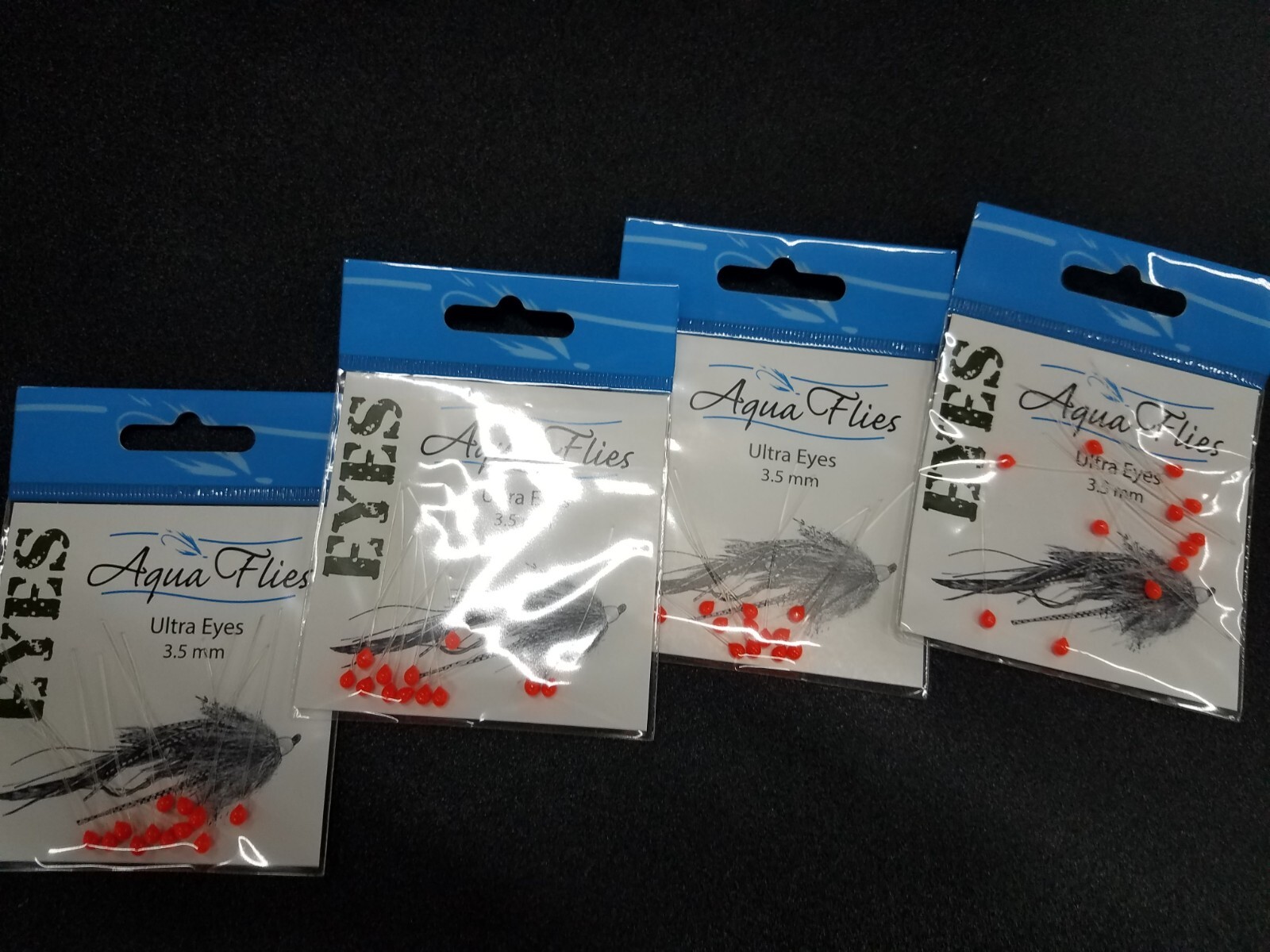 Aqua Flies Ultra Eyes UES505 3.5mm Lot of 48