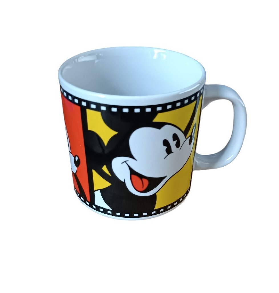 Euro Disney Vintage Mickey Mouse Film Strip Reel Mug Preloved VGC
