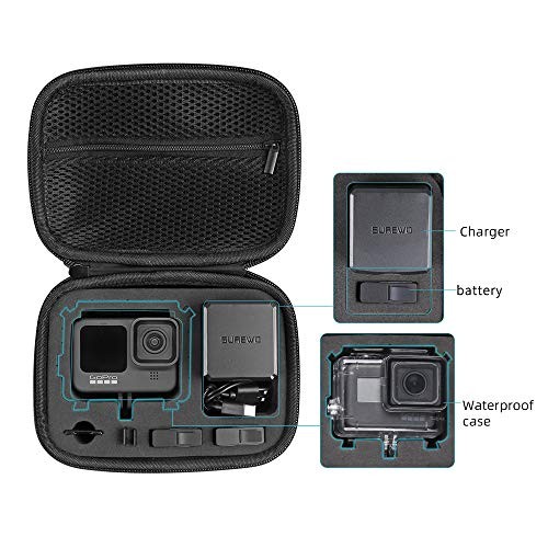 Surface-Waterproof Carrying Case Compatible with GoPro Hero Small