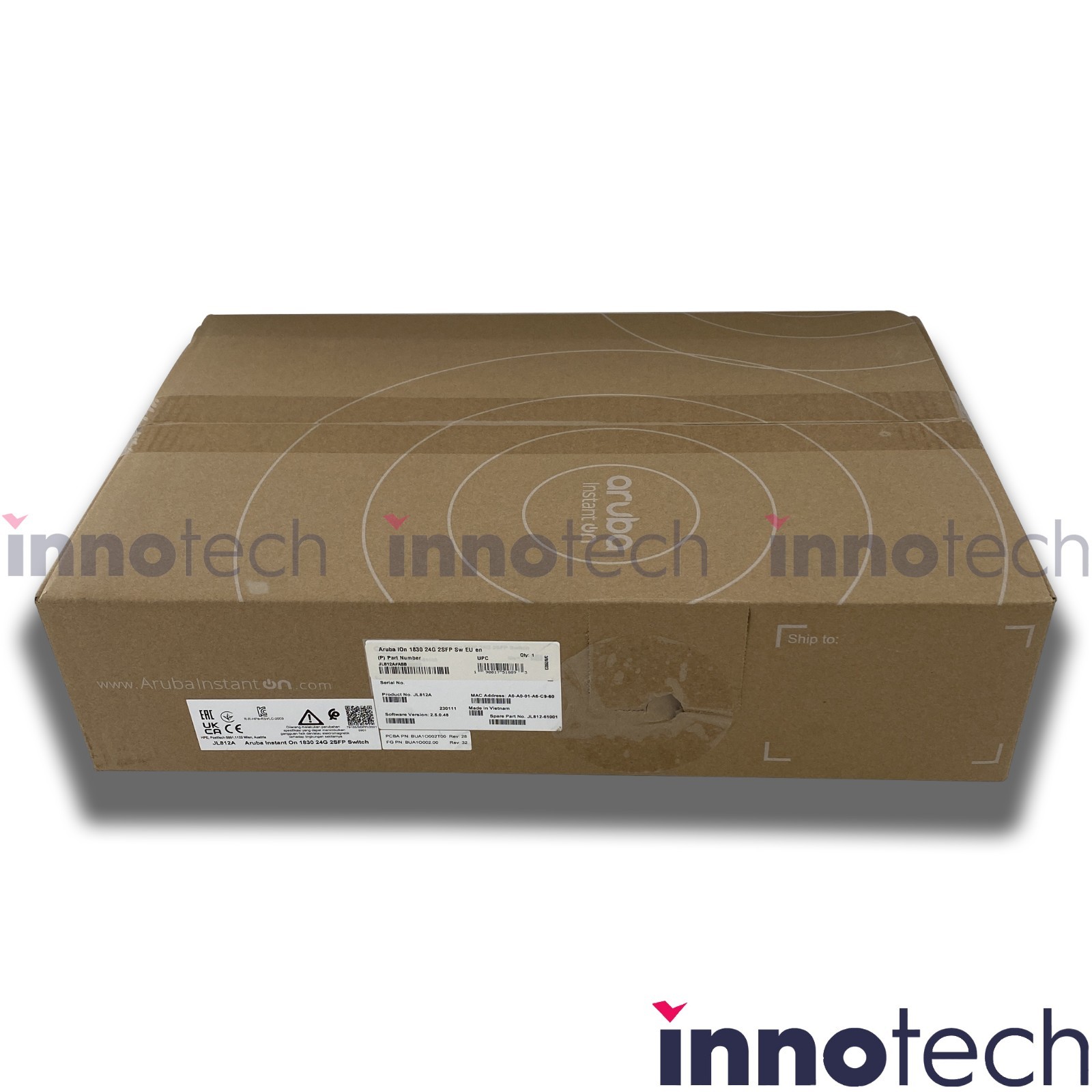 HPE JL812A Instant On Switch Series 1830 24 Port Gb Smart Managed Switch New