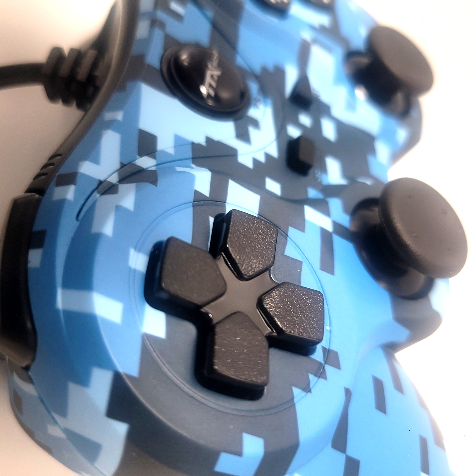 PlayStation 3 Wired Controller for PS3 / PC / USB by TTX Tech - Digicamo Blue