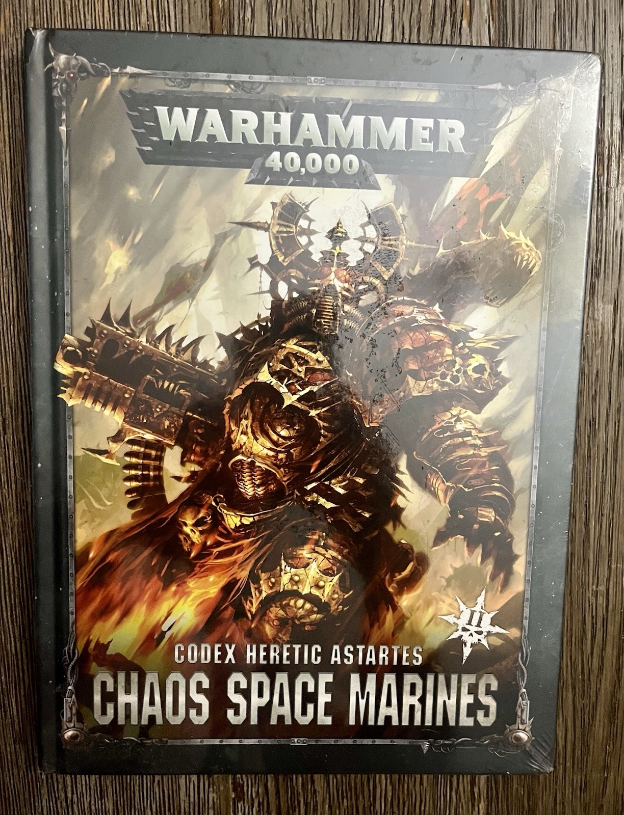 WARHAMMER 40k Chaos Space Marines Codex Heretic Astartes Book New Oop