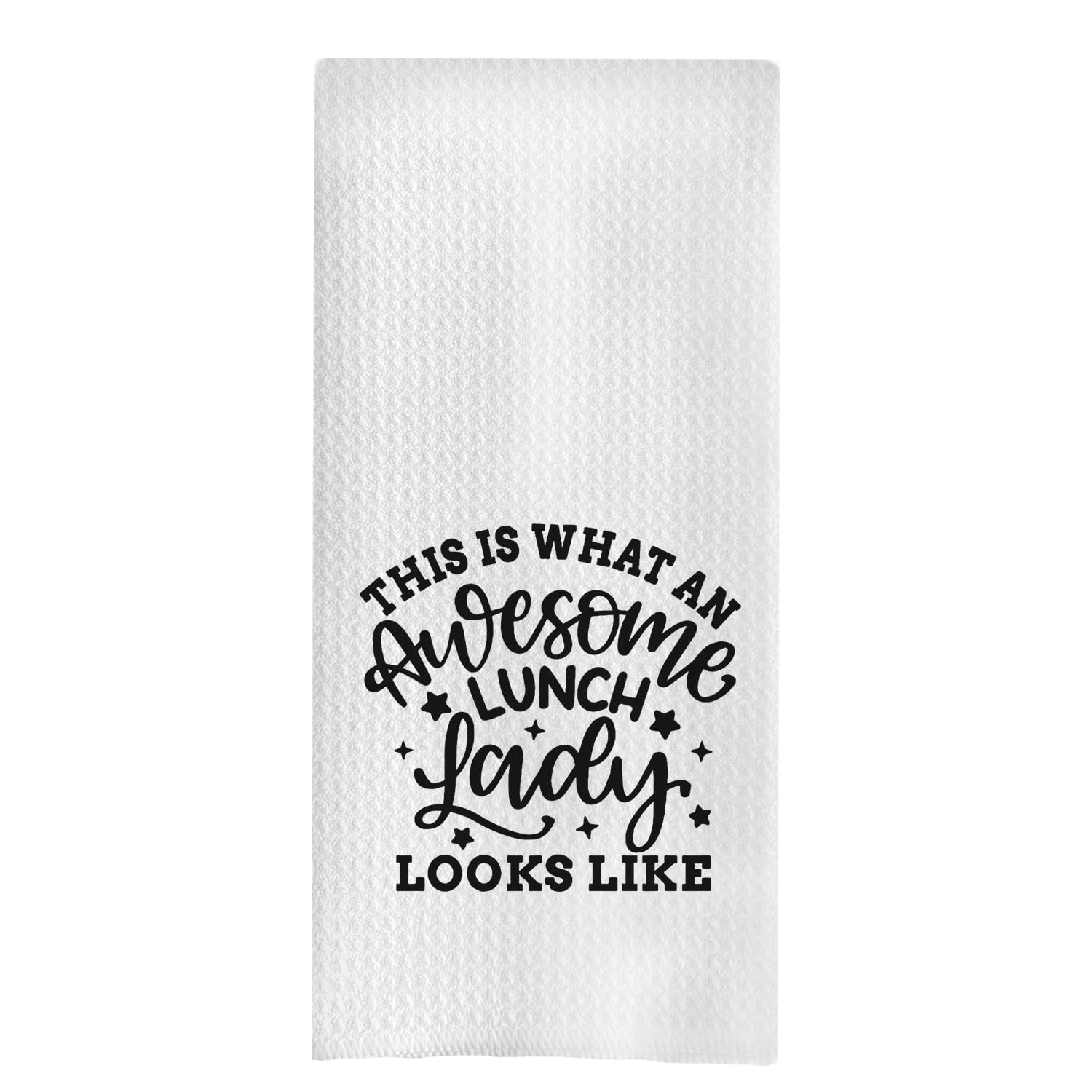 Lunch Lady Kitchen Towel, Cafeteria Worker Gifts, Cafeteria Crew Dish Tea Tow...