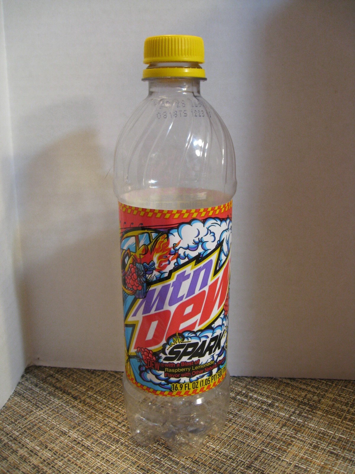 Mountain Dew Empty 16.9 Bottle - Spark - Raspberry Lemonade - New - 2022
